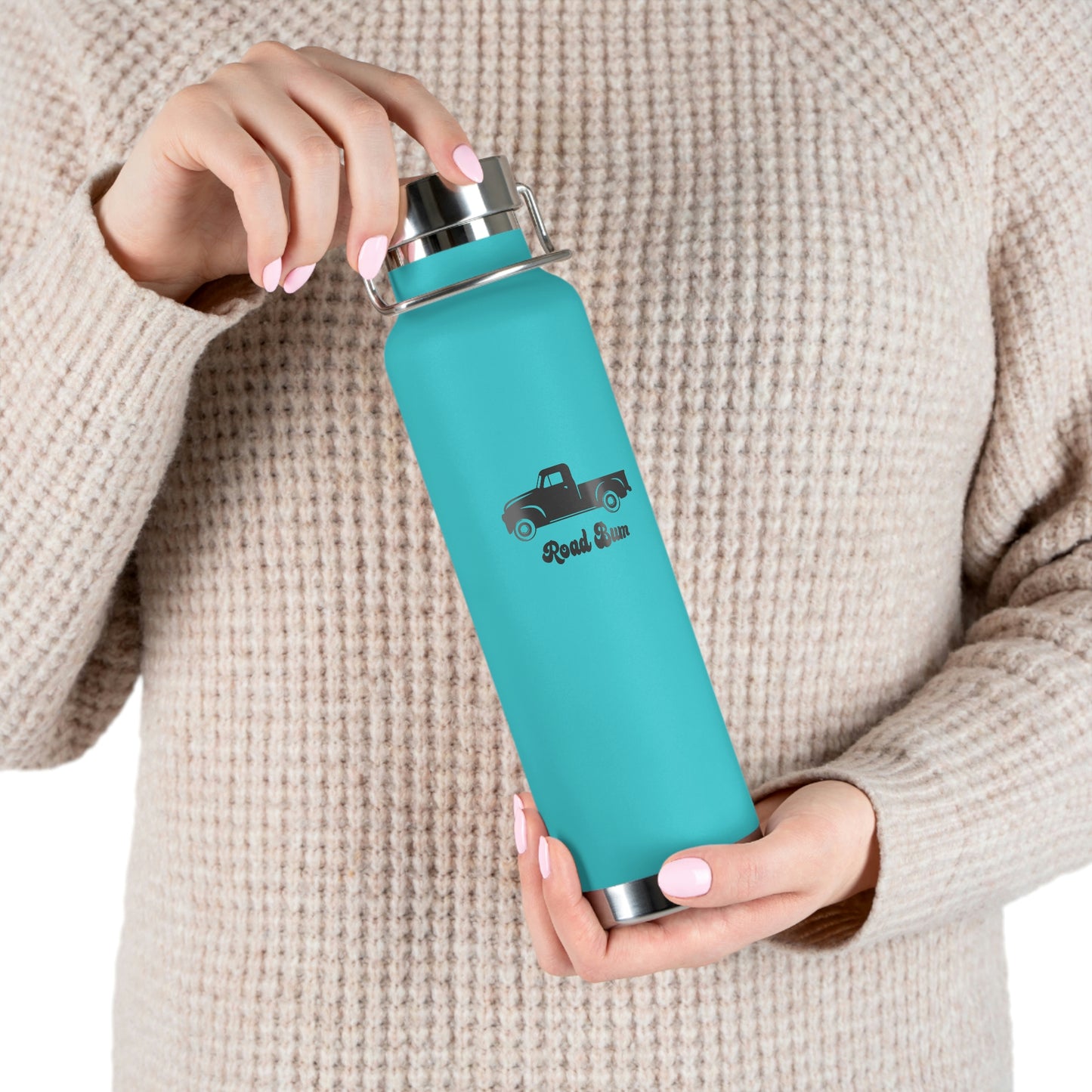 Copper Vacuum Insulated Bottle, 22oz - Truck