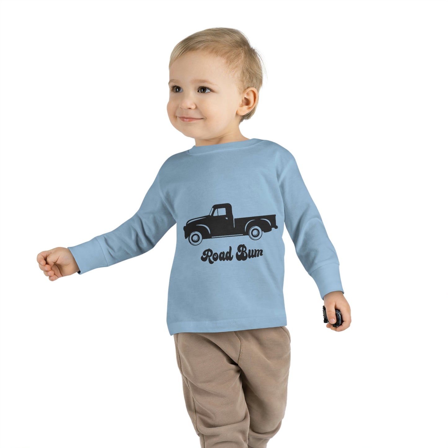 Toddler Long Sleeve Tee - Truck