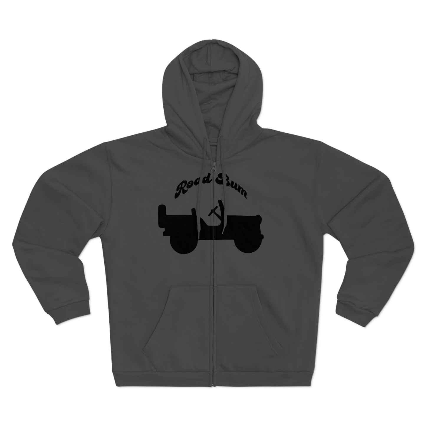 Men's Hooded Zip Sweatshirt - Jeep