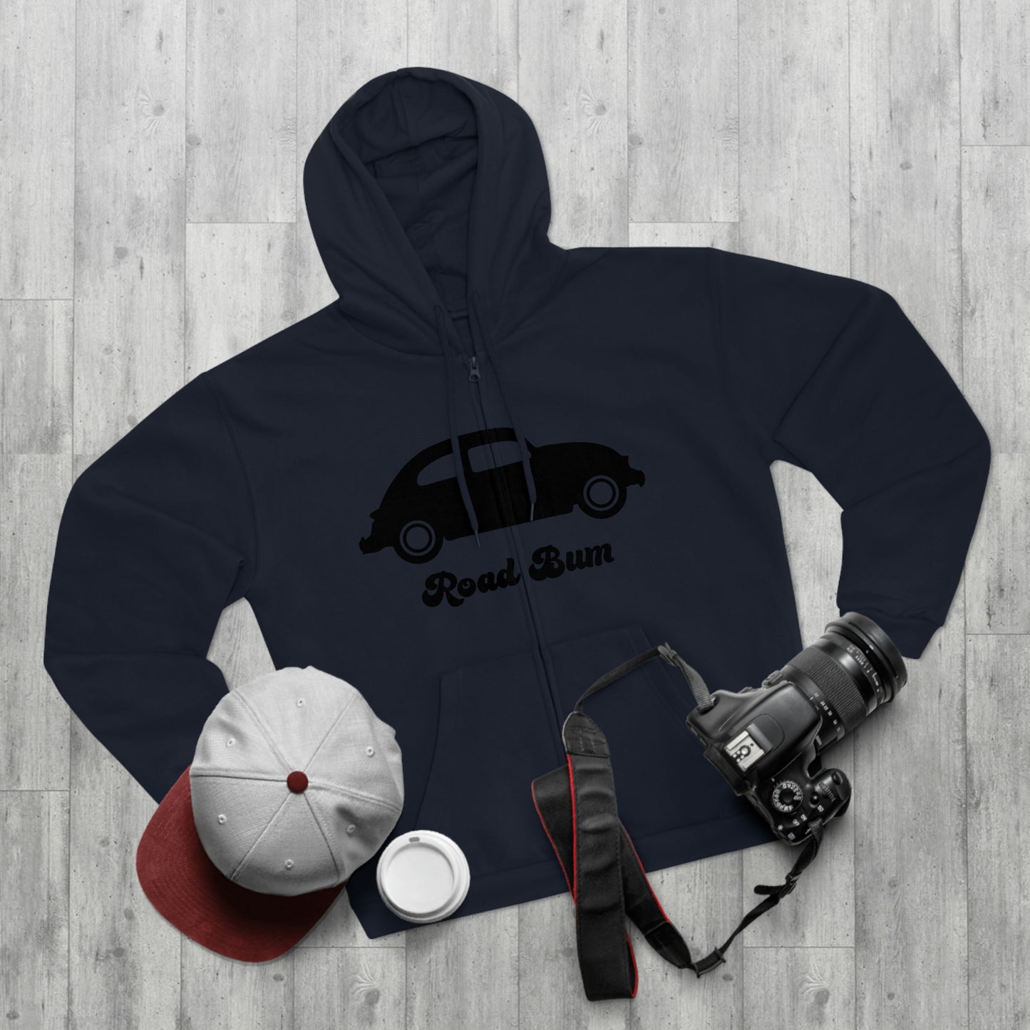 Men's Hooded Zip Sweatshirt - Beetle