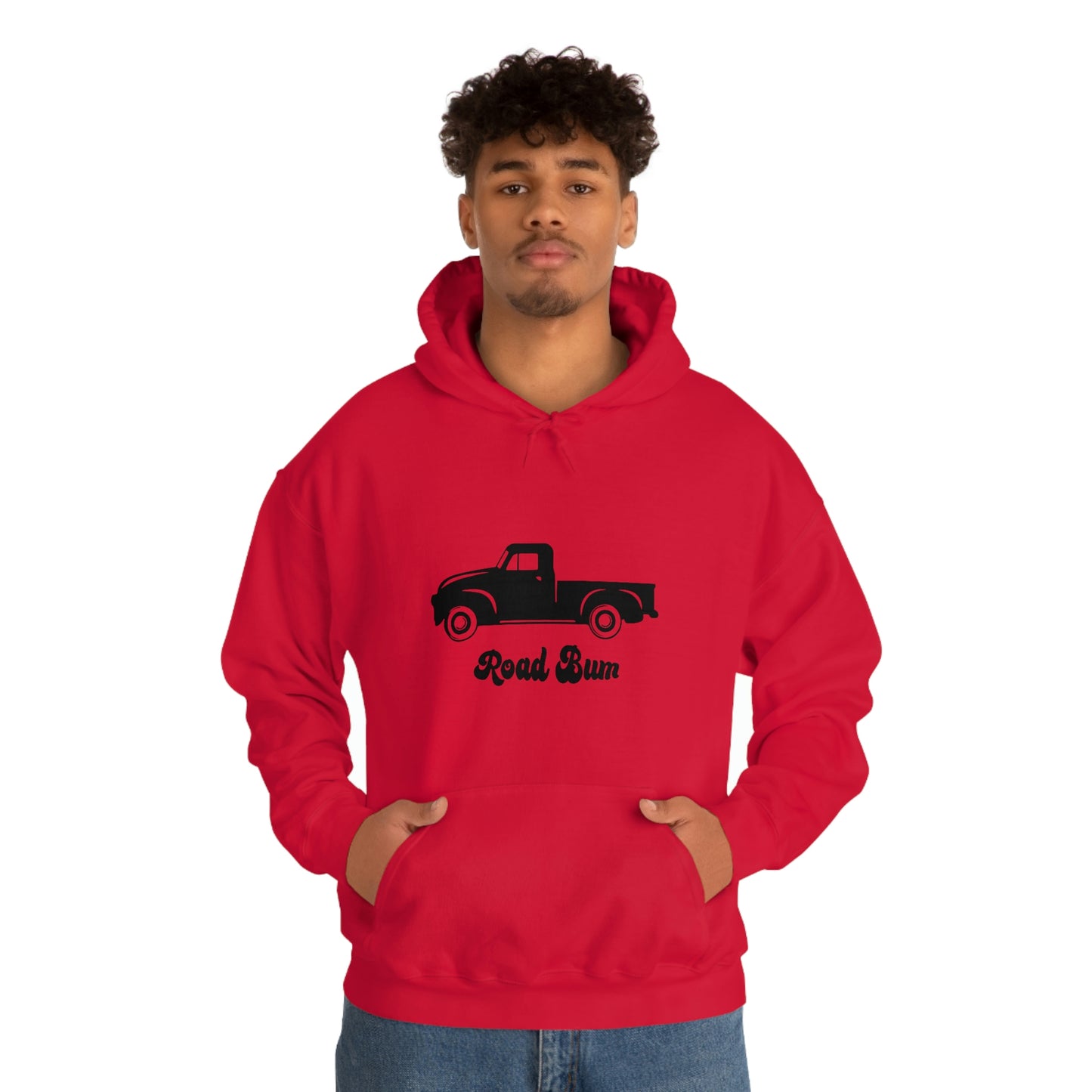 Men's Heavy Blend™ Hooded Sweatshirt - Truck