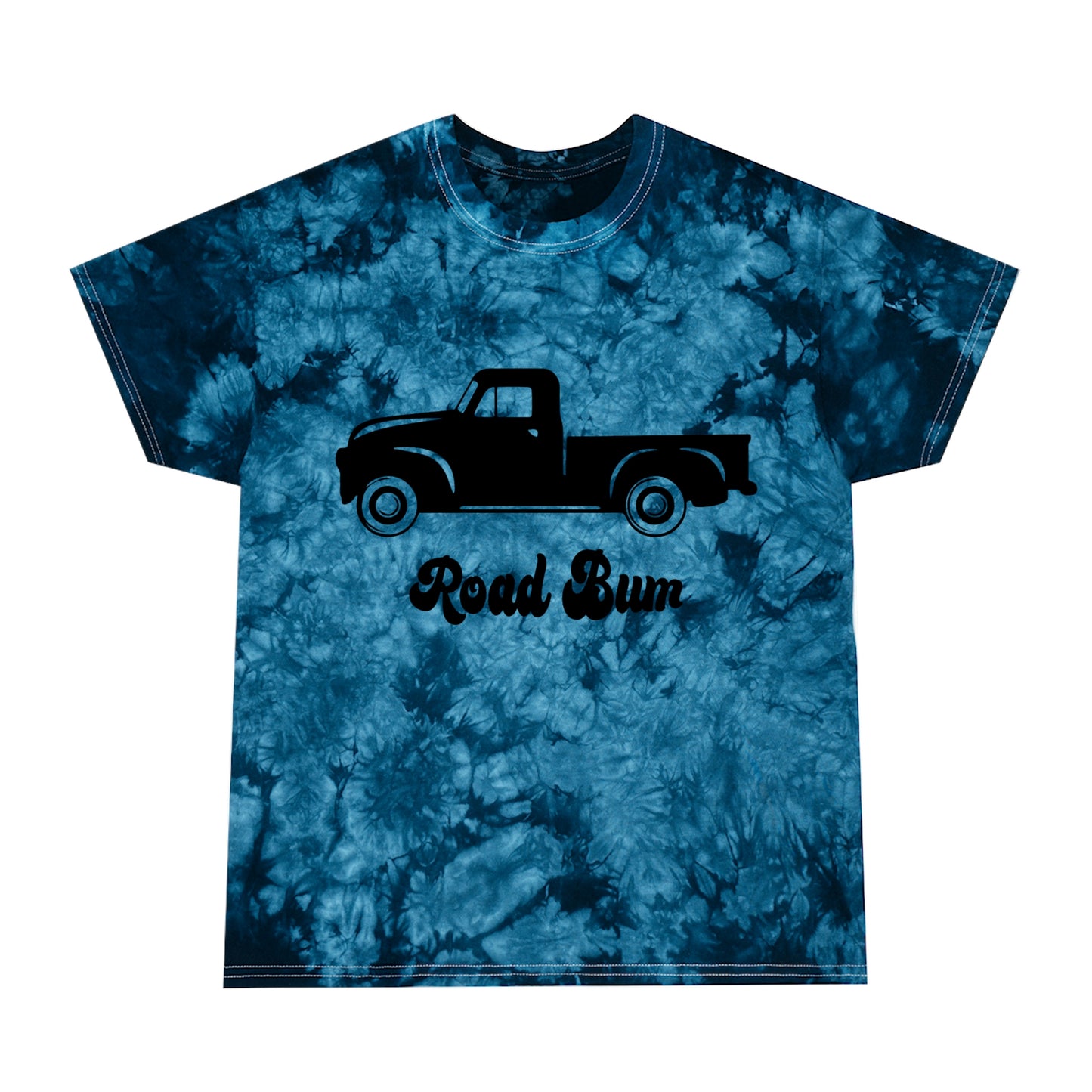 Men's Tie-Dye Tee, Crystal - Truck