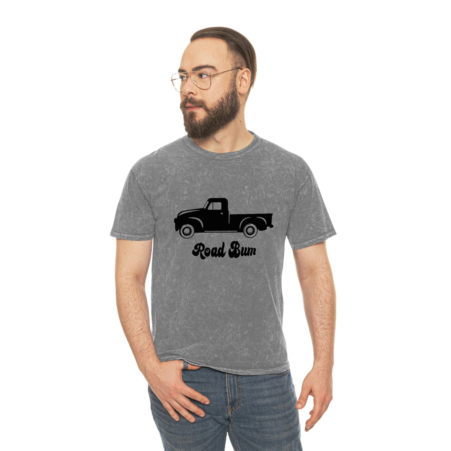 Men's Mineral Wash T-Shirt - Truck