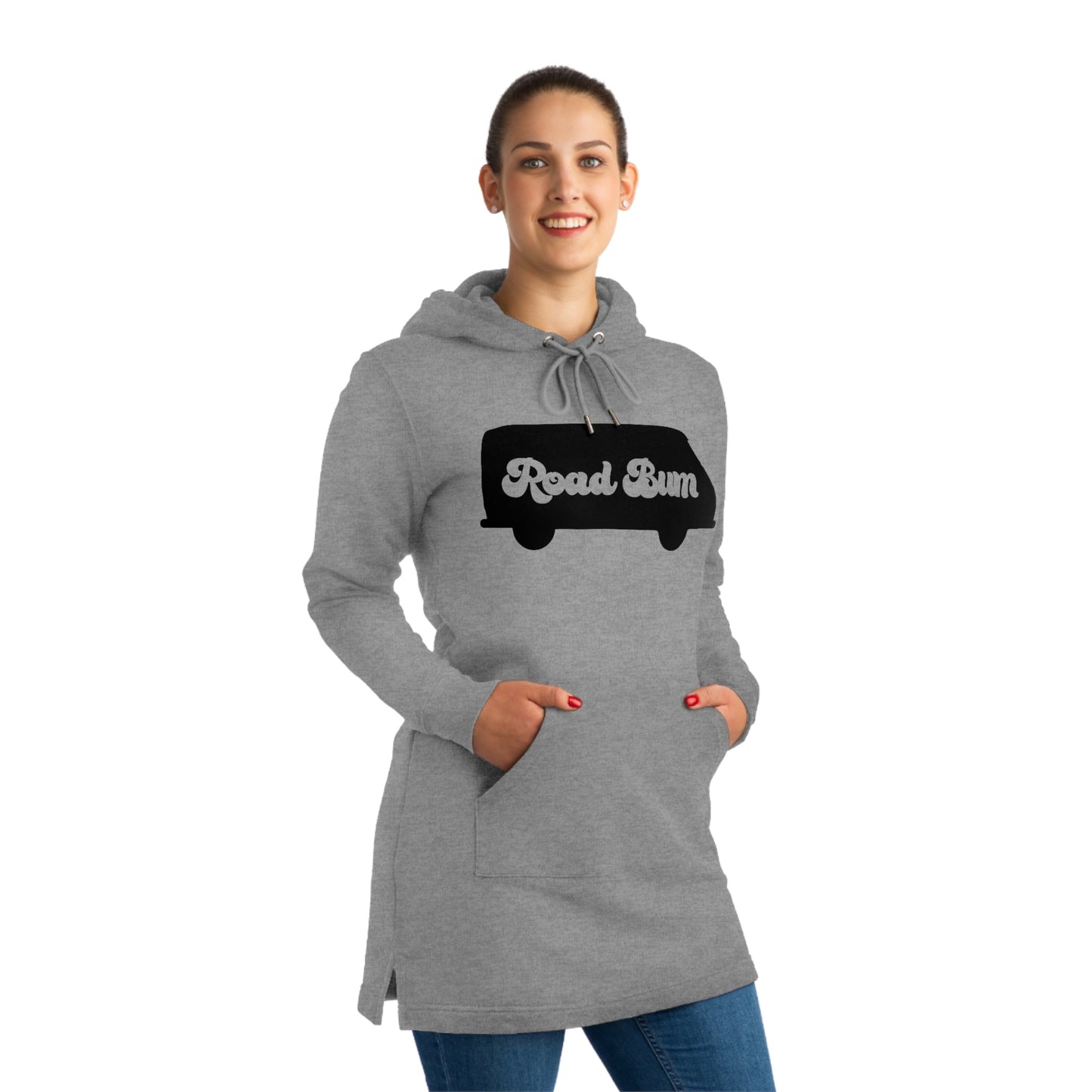 Streeter Hoodie Dress - Bus