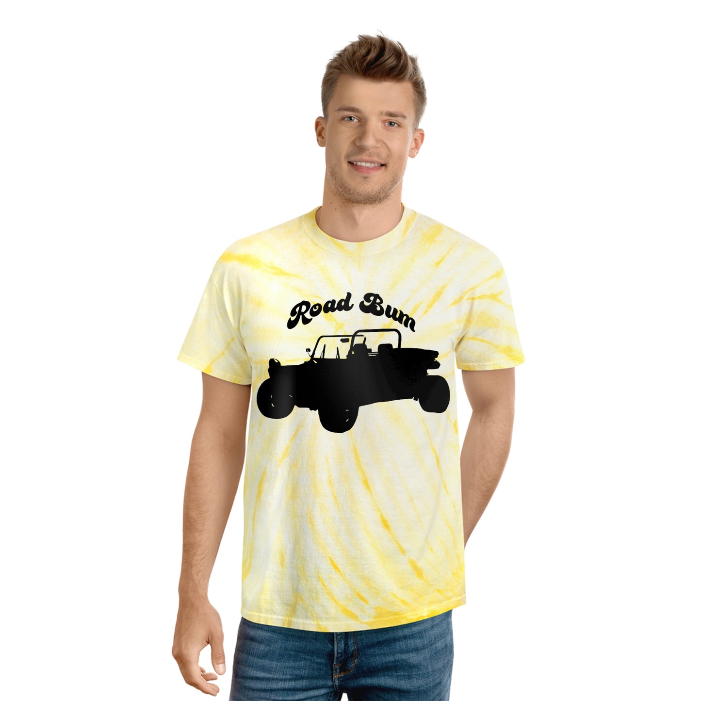 Men's Tie-Dye Tee, Cyclone - Dunes