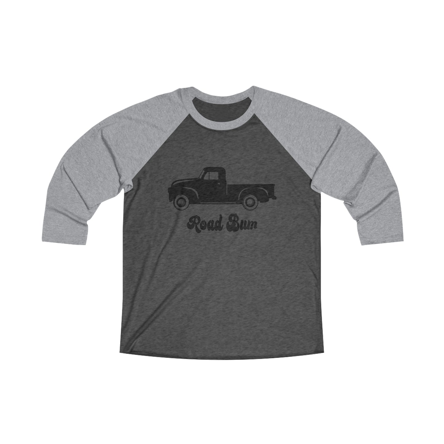 Men's Tri-Blend 3\4 Raglan Tee - Truck