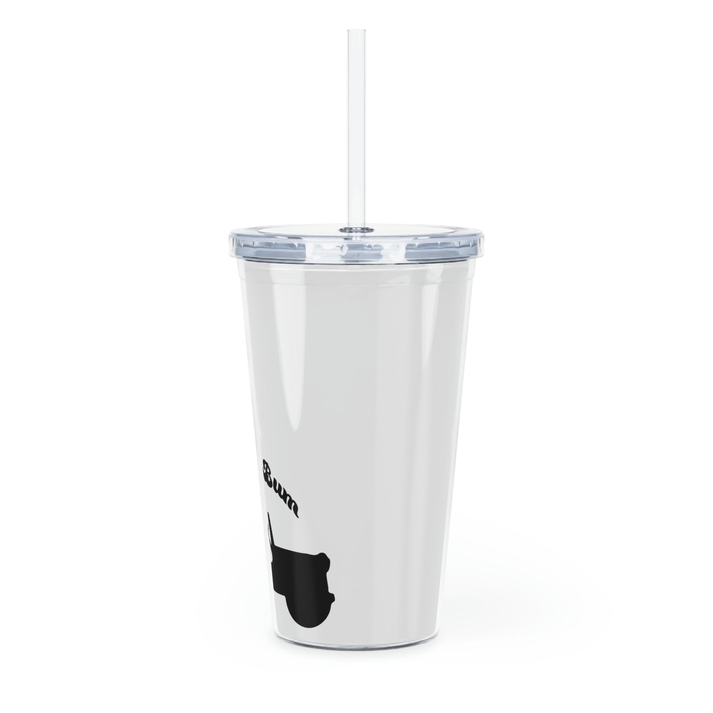 Plastic Tumbler with Straw - Jeep