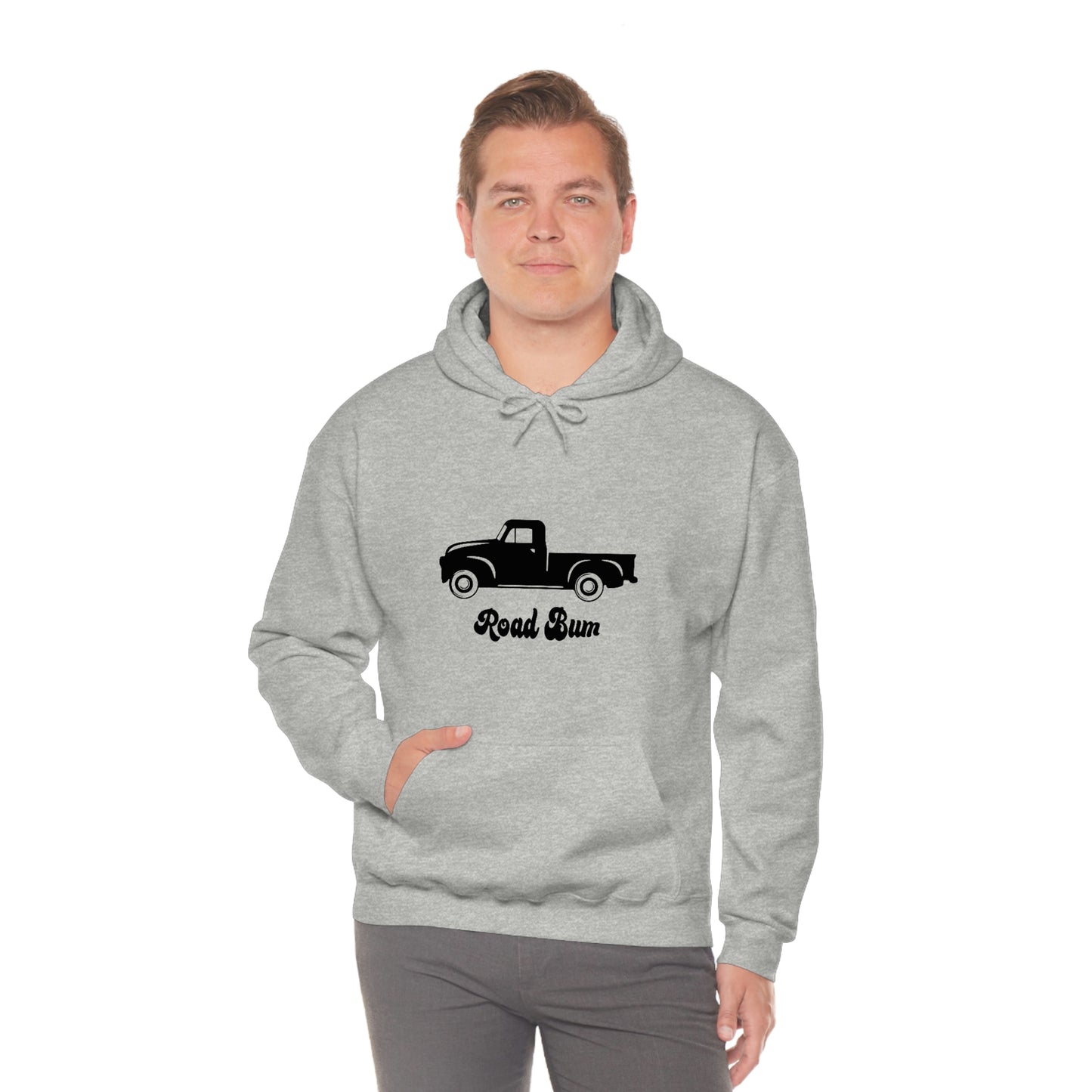 Men's Heavy Blend™ Hooded Sweatshirt - Truck