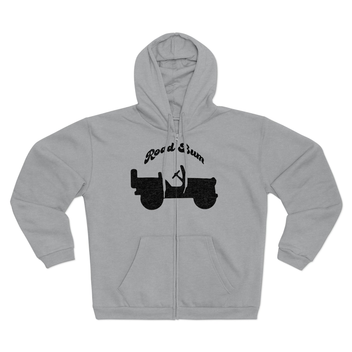 Men's Hooded Zip Sweatshirt - Jeep