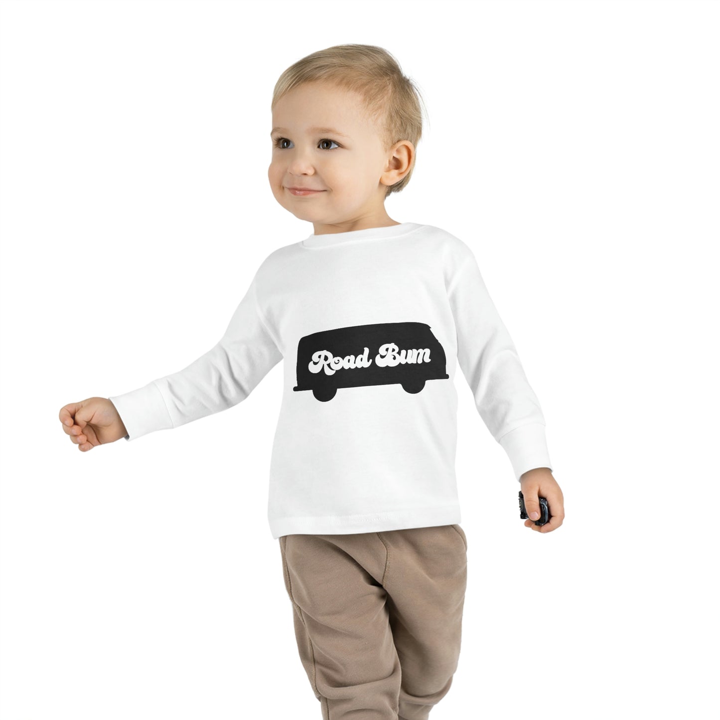 Toddler Long Sleeve Tee - Bus