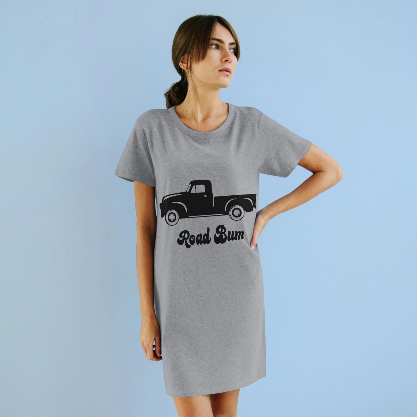 Organic T-Shirt Dress - Truck