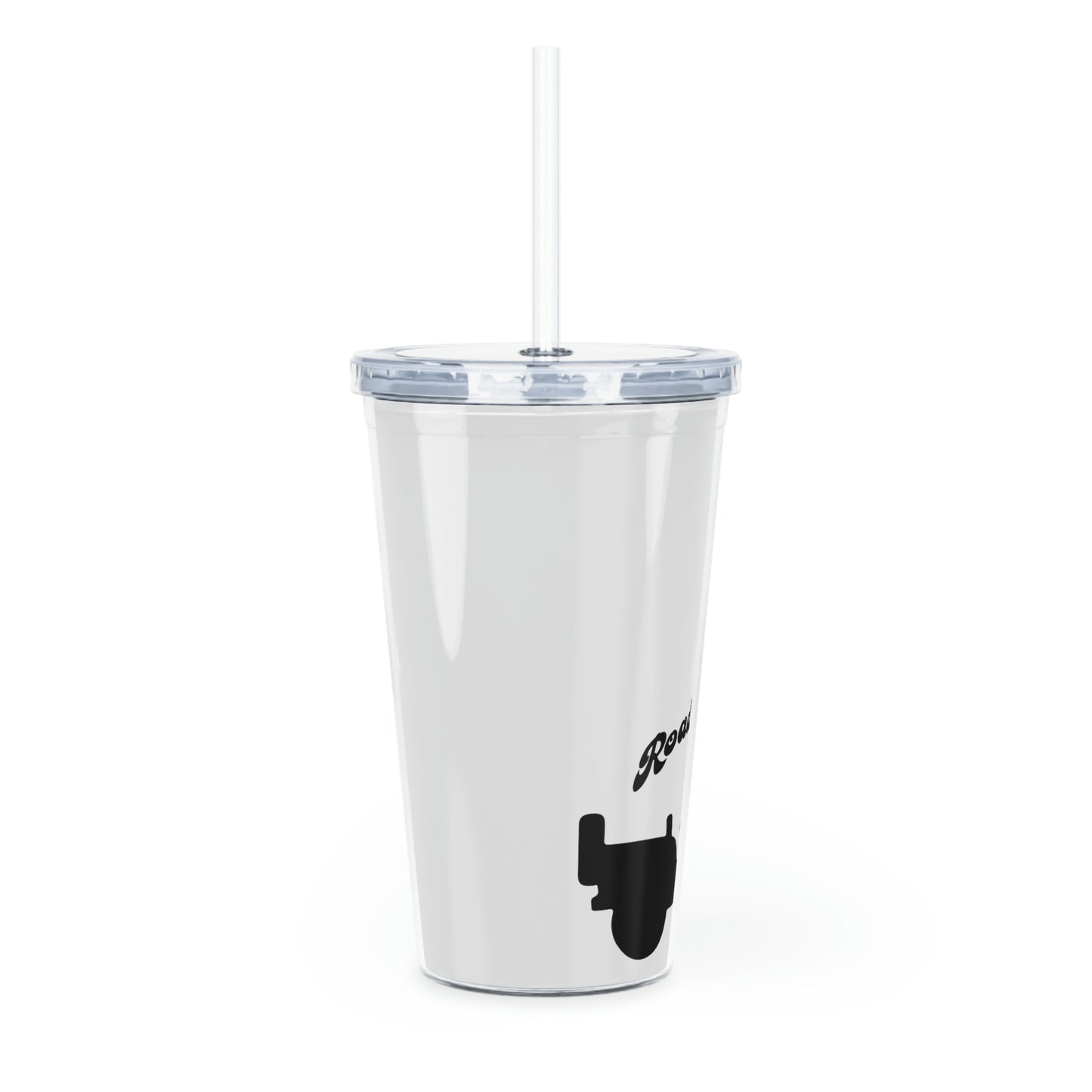 Plastic Tumbler with Straw - Jeep