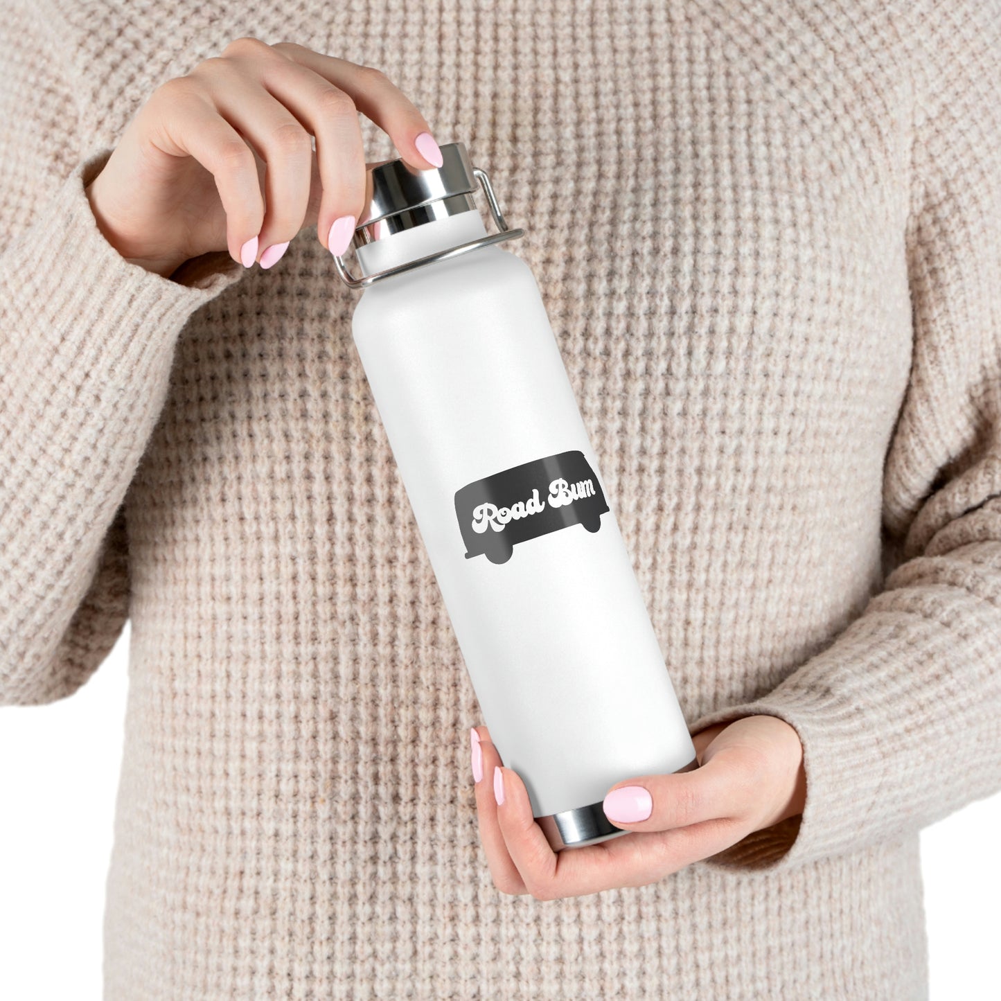 Copper Vacuum Insulated Bottle, 22oz - Bus