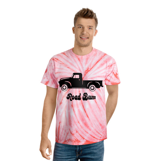 Men's Tie-Dye Tee, Cyclone - Truck