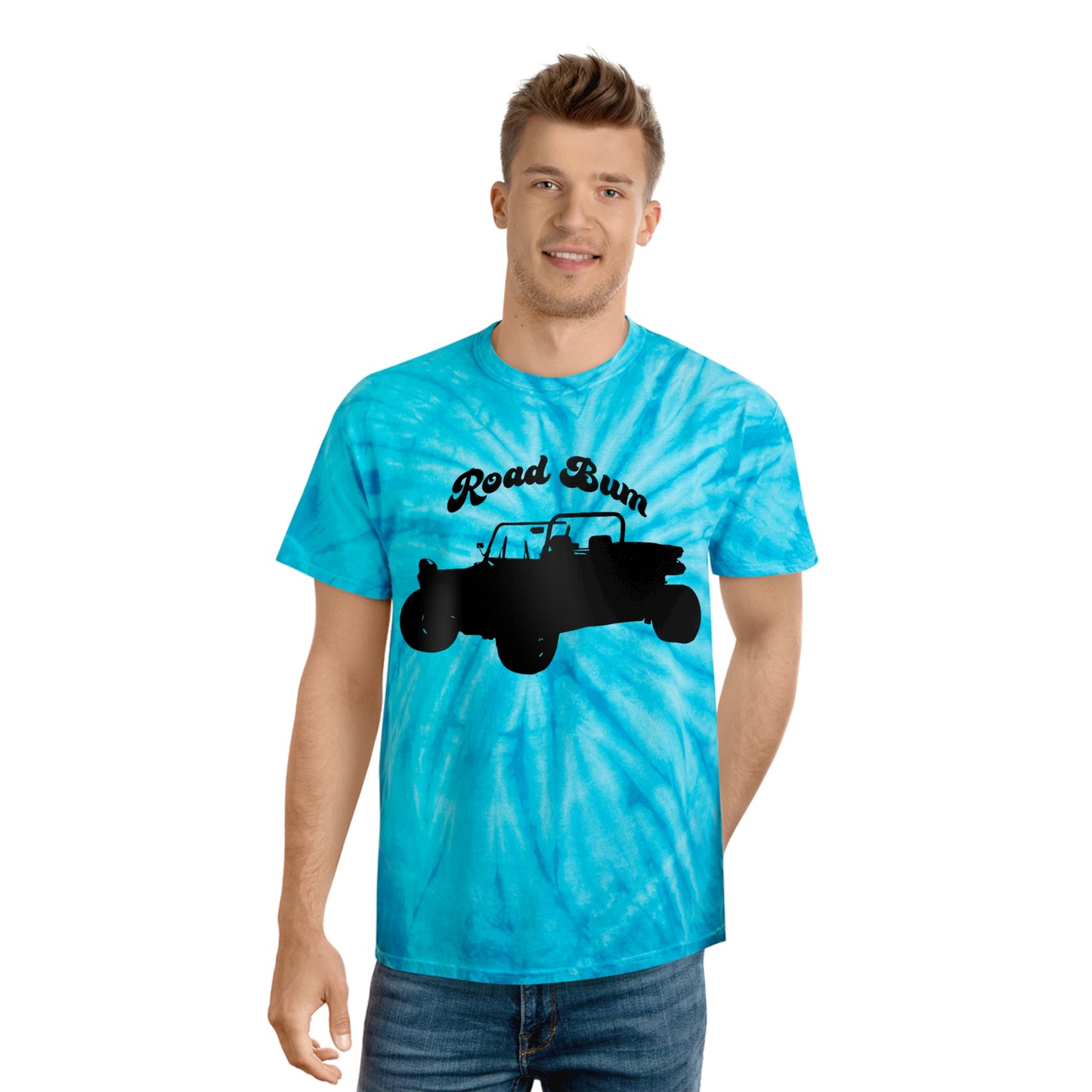 Men's Tie-Dye Tee, Cyclone - Dunes