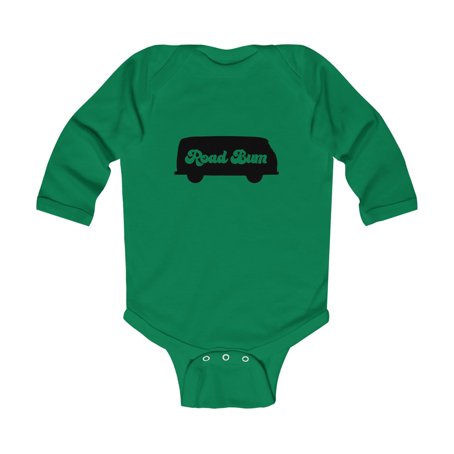 Infant Long Sleeve Bodysuit - Bus