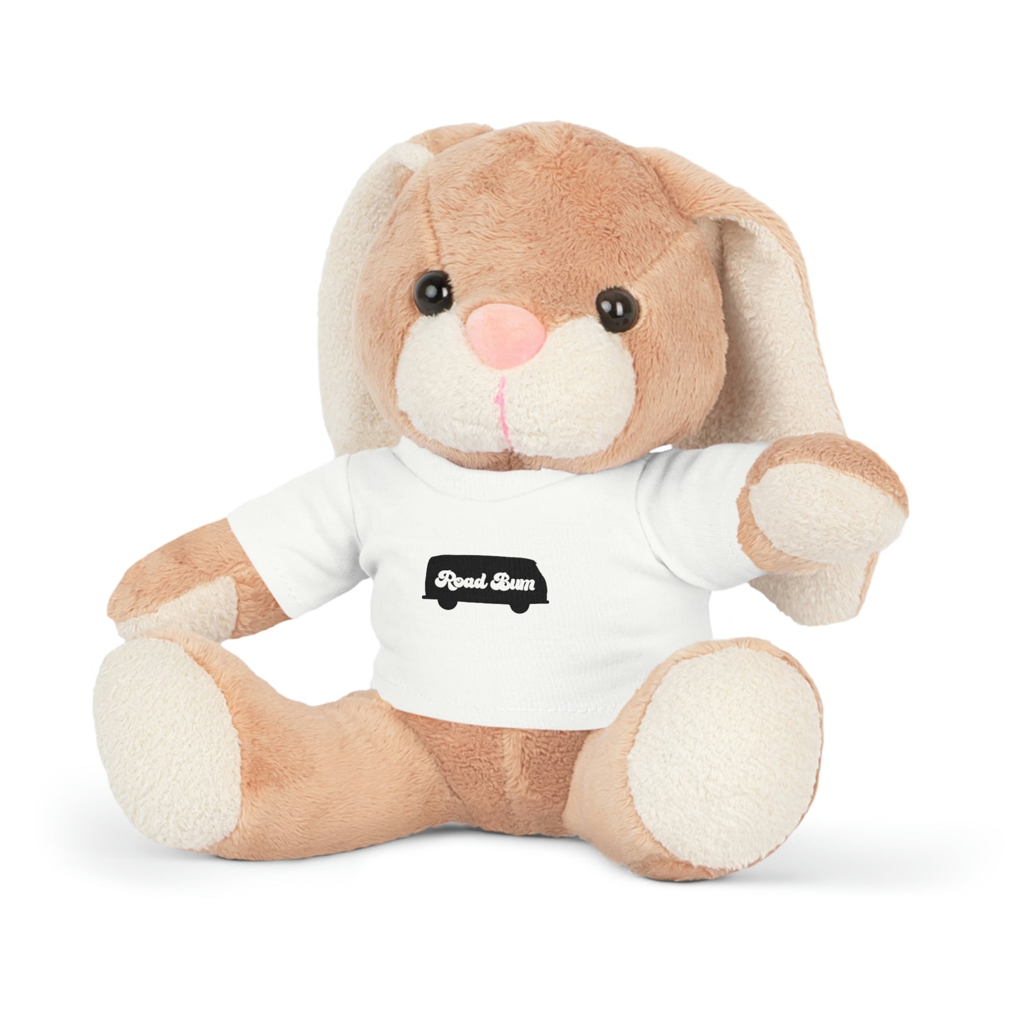 Plush Animal with T-Shirt - Bus